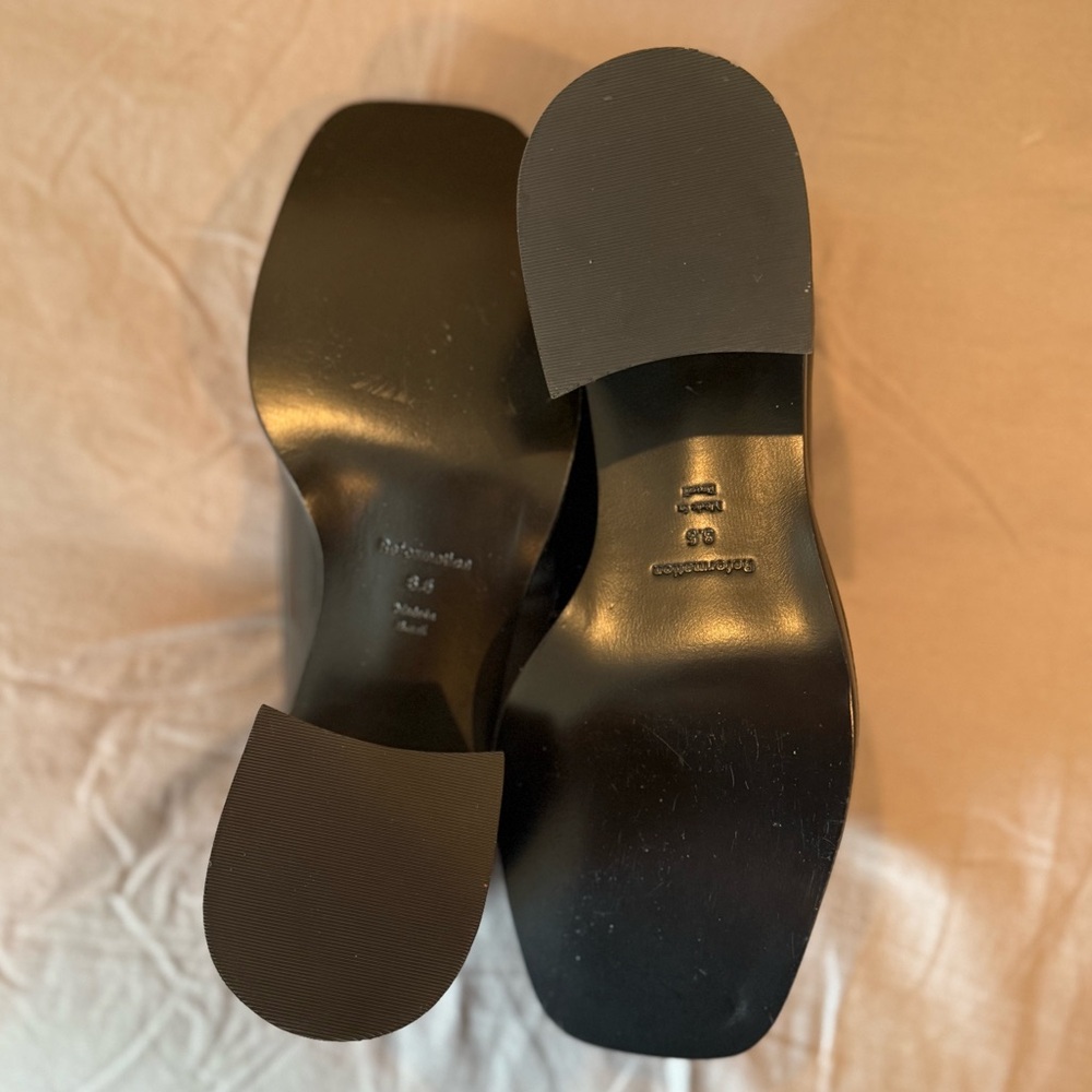 Reformation Noah Heeled Loafers 8.5 NIB - Picture 10 of 13